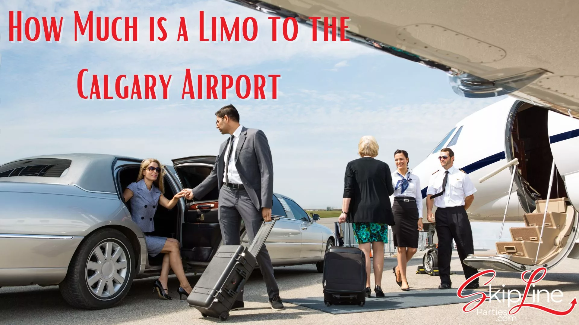 How Much is a Limo to the Calgary Airport with Skipline Parties