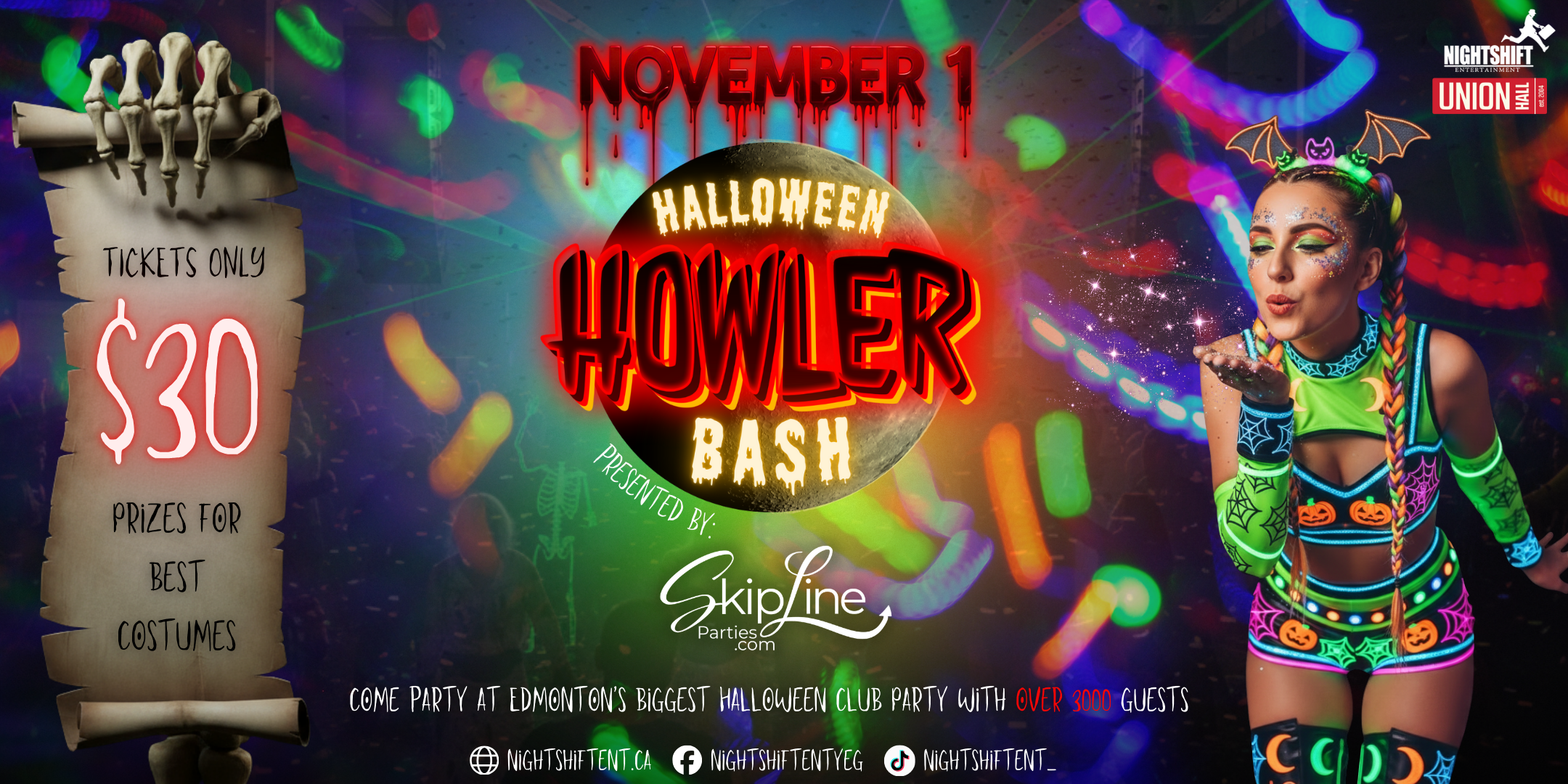 Howler Bash TicketSpice - halloween howler